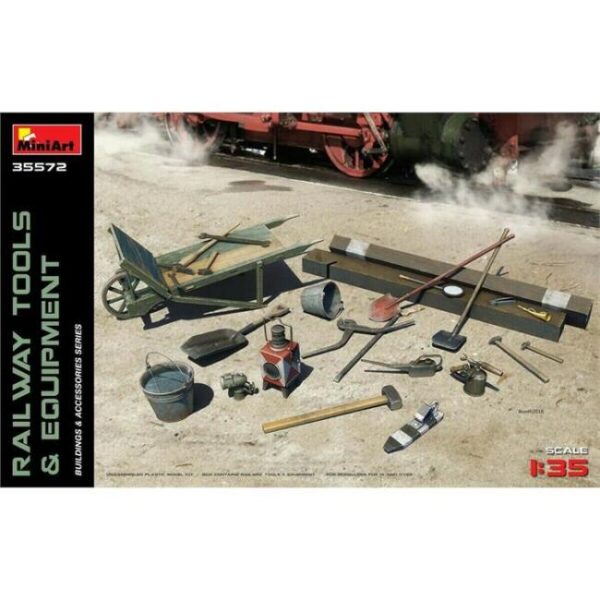 Miniart Maket Miniart Maket Demiryolu Bakım Araçları 1:35 Ölçekli